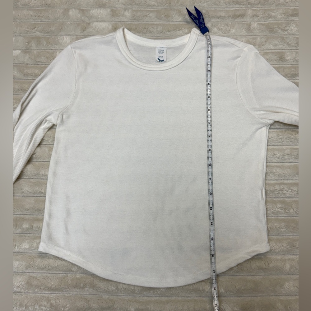 Old Navy: Set of (2) Girls UltraLite Long Sleeve Rib-Knit Tees, Size L (10-12) - Picture 6 of 16
